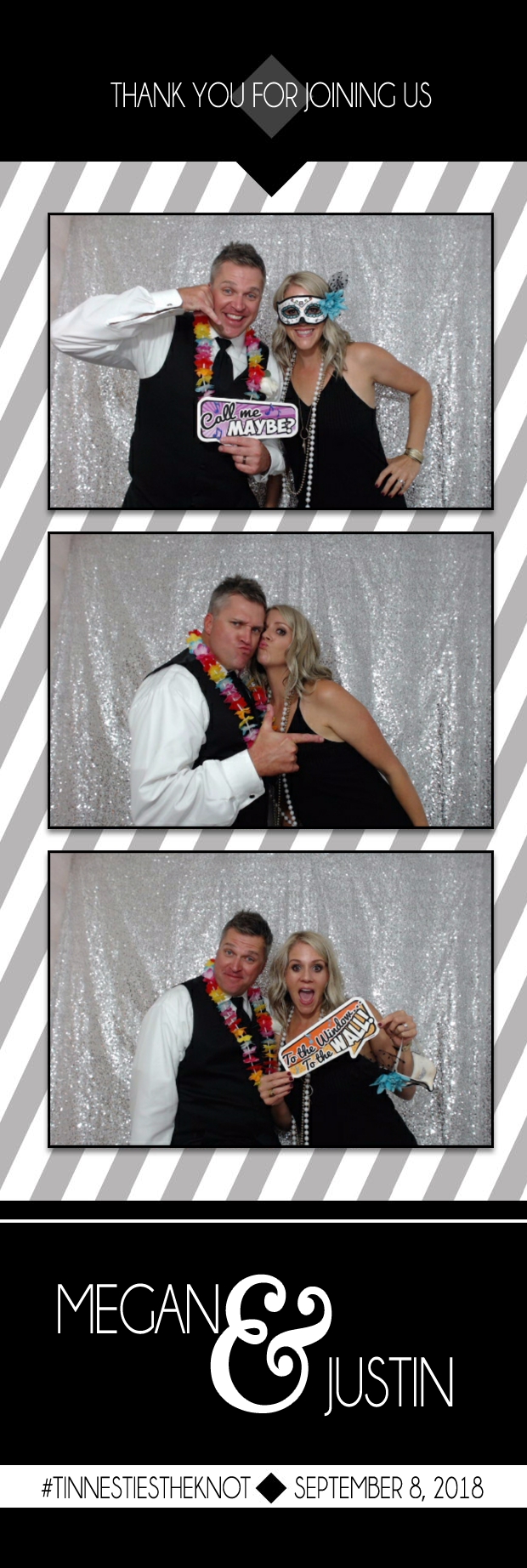 Megan and Justin's Wedding | View more photos from the event at gallery.photoboothbillings.com/u/PhotoBoothBillings/Megan-and-Justins-Wedding